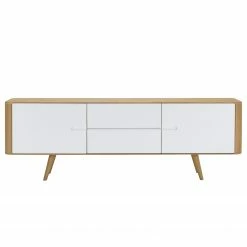 Studio Copenhagen Sideboard Loca I - Weiß / Wildeiche - Breite: 180 cm -Möbel Verkäufe 2024 1000005255 30 GALLERYIMAGES P000000001000005255