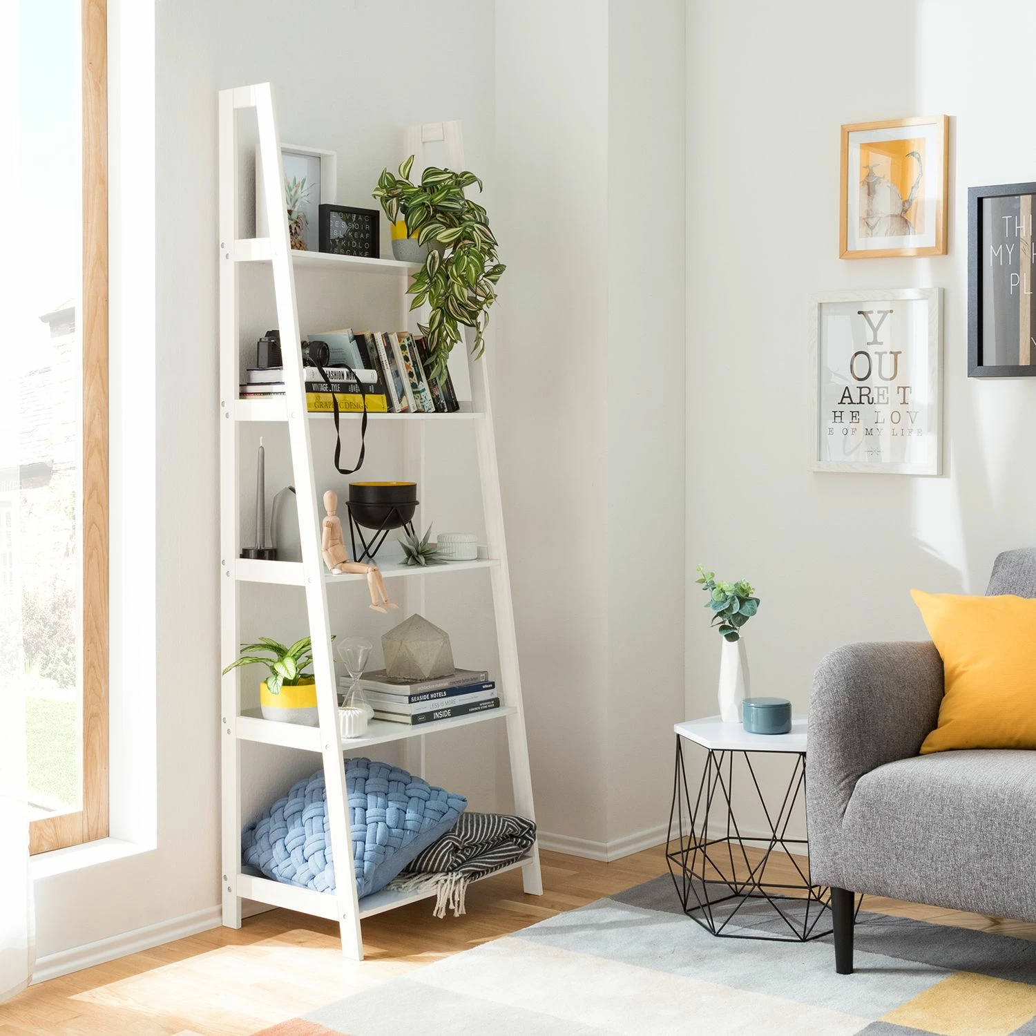 Mørteens Regal Dilbert I - Weiß 4 Mørteens Regal Dilbert I - Weiß – Bild 2