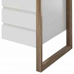 Mørteens Schreibtisch Avusy - Weiß/Eiche Sonoma Dekor -Möbel Verkäufe 2024 1000017350 200706 14351200011 DETAILS P000000001000017350