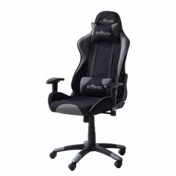 Home24office Gaming Chair mcRacing I - Schwarz / Grau