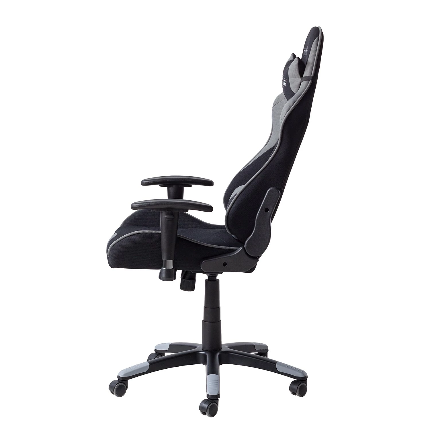 Home24office Gaming Chair mcRacing I - Schwarz / Grau 8 Home24office Gaming Chair mcRacing I - Schwarz / Grau – Bild 6