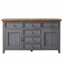 Maison Belfort Sideboard Balignton I - Kiefer massiv - Grau -Möbel Verkäufe 2024 1000027368 200928 14081200003 DETAILS P000000001000027368