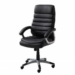 Home24office Chefsessel Hatley - Schwarz