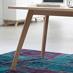 Germania Eckschreibtisch Neston - Matt Weiß / Eiche Sanremo Dekor -Möbel Verkäufe 2024 1000039246 200520 15304000009 DETAILS P000000001000039246