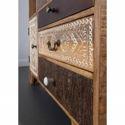 Ars manufacti Regal Curenna I - Mango teilmassiv - Mango / Braun -Möbel Verkäufe 2024 1000040374 220127 130021000035 DETAILS P000000001000040374