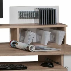 Maja Möbel Computertisch Loel - Eiche Sonoma Dekor / Alpinweiß -Möbel Verkäufe 2024 1000057532 211007 142015000032 DETAILS P000000001000057532