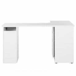 Maja Möbel Eck-Schreibtisch Samiera - Alpinweiß / Hochglanz Weiß -Möbel Verkäufe 2024 1000057600 201005 06185800004 DETAILS P000000001000057600