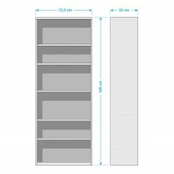 Maja Möbel Regal Mölln II - Eiche Sonoma Dekor -Möbel Verkäufe 2024 1000057743 180706 08074016 GALLERYIMAGES P000000001000057743