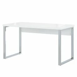 Fredriks Schreibtisch Paddington I - Hochglanz Weiß