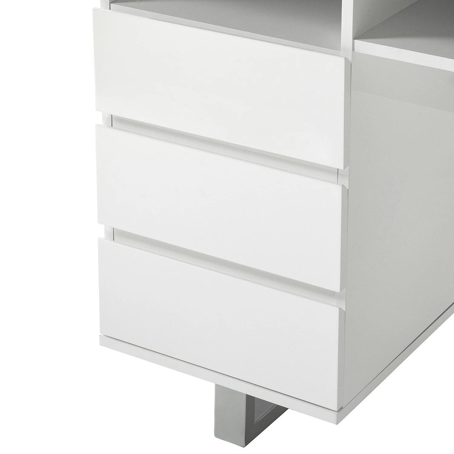 Fredriks Schreibtisch Paddington - Hochglanz Weiß 12 Fredriks Schreibtisch Paddington - Hochglanz Weiß – Bild 10