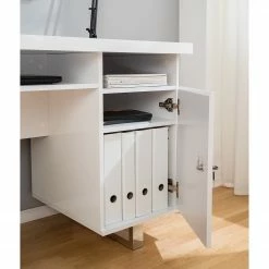 Fredriks Schreibtisch Paddington - Hochglanz Weiß 41 Fredriks Schreibtisch Paddington - Hochglanz Weiß -Möbel Verkäufe 2024 1000063605 201012 11154500021 DETAILS P000000001000063605