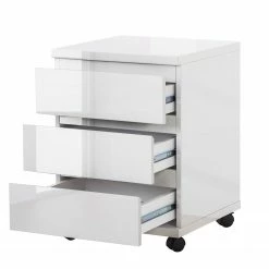 Fredriks Rollcontainer Paddington - Hochglanz Weiß -Möbel Verkäufe 2024 1000063607 180713 13133802 GALLERYIMAGES P000000001000063607