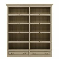 Maison Belfort Bücherregal Azjana I - Hellbeige -Möbel Verkäufe 2024 1000084334 201004 11400900396 DETAILS P000000001000084334