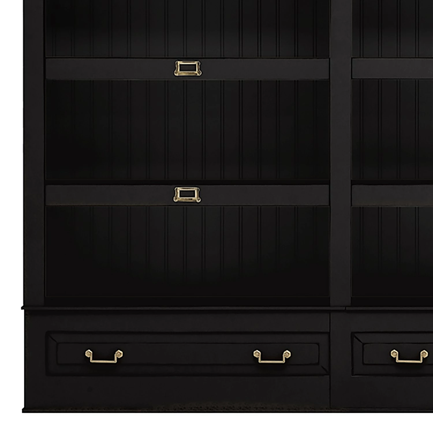 Maison Belfort Bücherregal Azjana I - Schwarz 7 Maison Belfort Bücherregal Azjana I - Schwarz – Bild 5