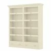 Maison Belfort Bücherregal Azjana I - Pinie weiß lackiert