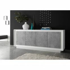 LC Spa Sideboard Forenza - Beton Dekor / Weiß -Möbel Verkäufe 2024 1000091559 201029 08233000095 MOOD DETAILS P000000001000091559 mood
