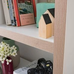 Temahome Regal Berlin - Weiß / Hellbraun - 150 x 198 cm -Möbel Verkäufe 2024 1000094984 190215 10314100003 GALLERYIMAGES P000000001000094984