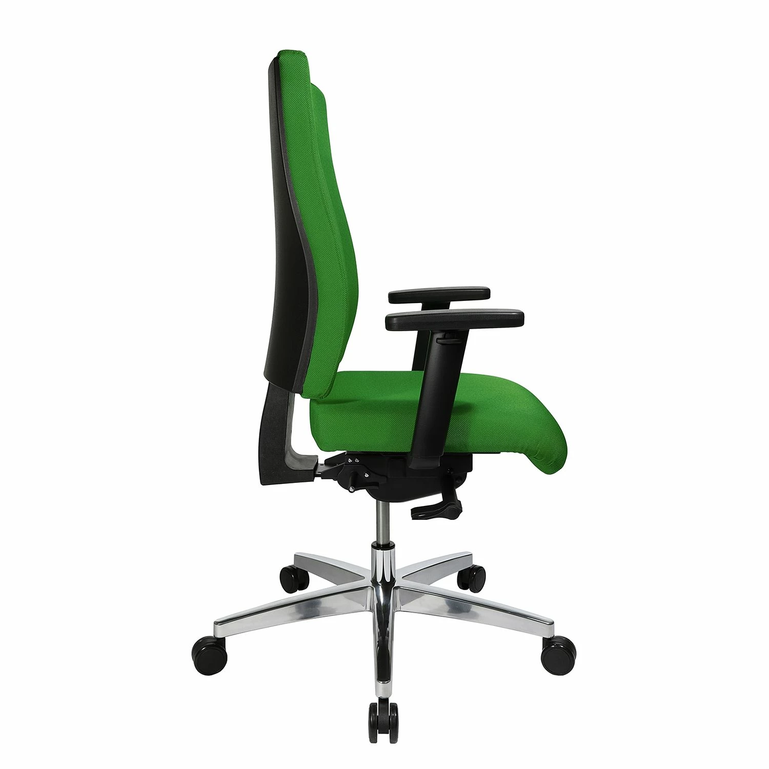 Topstar Bürodrehstuhl Profi Star 15 - Webstoff / Aluminium - Grün 6 Topstar Bürodrehstuhl Profi Star 15 - Webstoff / Aluminium - Grün – Bild 4