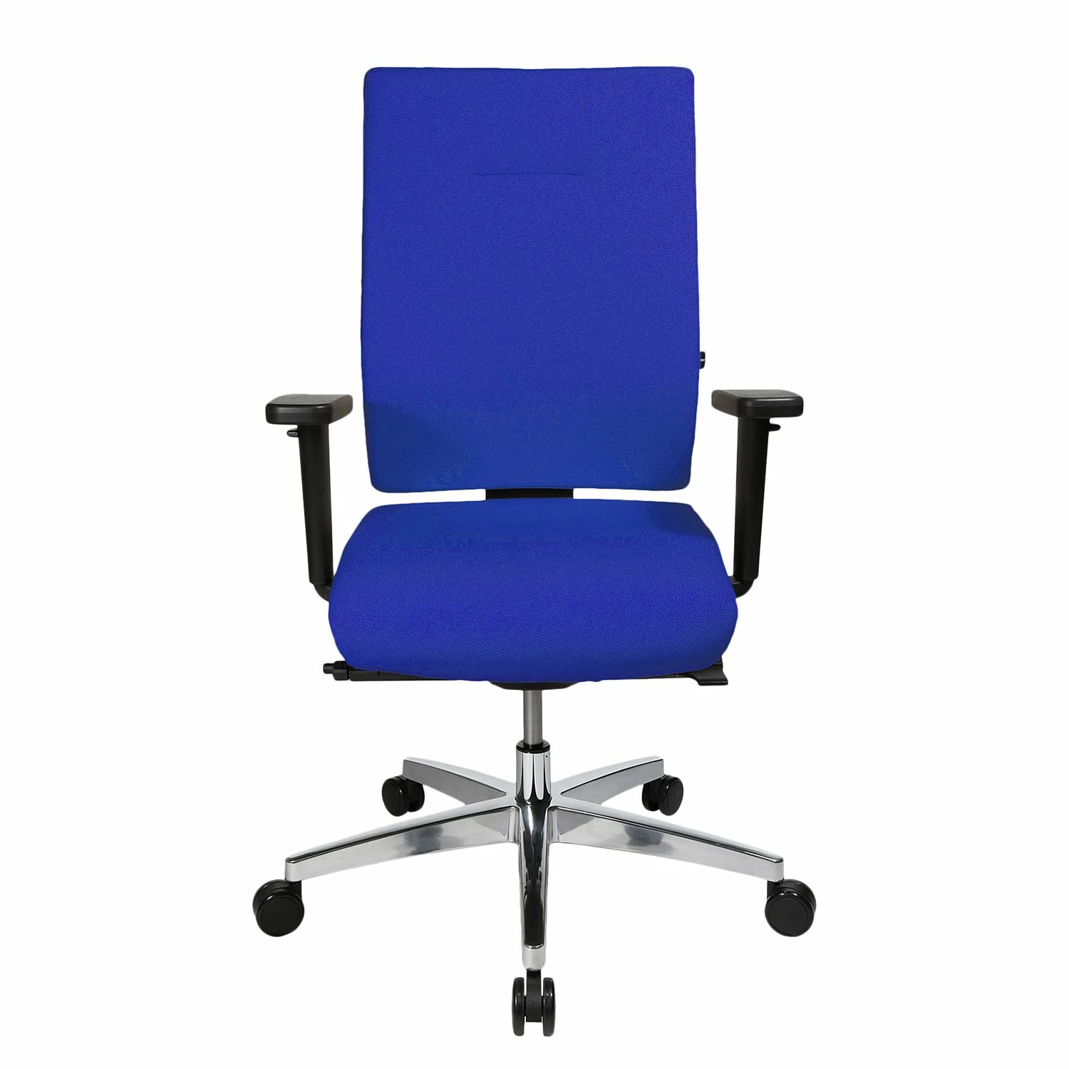 Topstar Bürodrehstuhl Profi Star 15 - Webstoff / Aluminium - Blau 3 Topstar Bürodrehstuhl Profi Star 15 - Webstoff / Aluminium - Blau