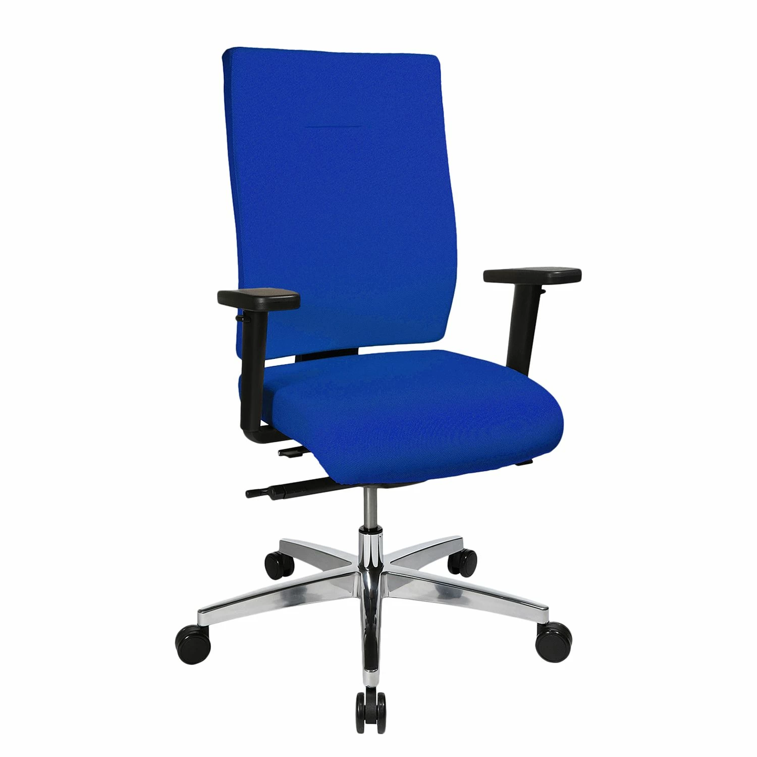 Topstar Bürodrehstuhl Profi Star 15 - Webstoff / Aluminium - Blau 8 Topstar Bürodrehstuhl Profi Star 15 - Webstoff / Aluminium - Blau – Bild 6