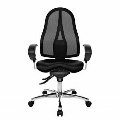 Topstar Bürodrehstuhl Sitness 15 - Kunstfaser / Metall - Schwarz / Chrom -Möbel Verkäufe 2024 1000096508 190208 08091100257 GALLERYIMAGES P000000001000096508