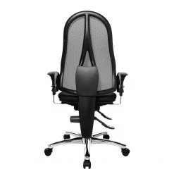 Topstar Bürodrehstuhl Sitness 15 - Kunstfaser / Metall - Schwarz / Chrom -Möbel Verkäufe 2024 1000096508 190208 08091100260 GALLERYIMAGES P000000001000096508