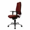 Topstar Bürodrehstuhl Sitness 30 - Kunstfaser / Aluminium - Bordeaux / Schwarz
