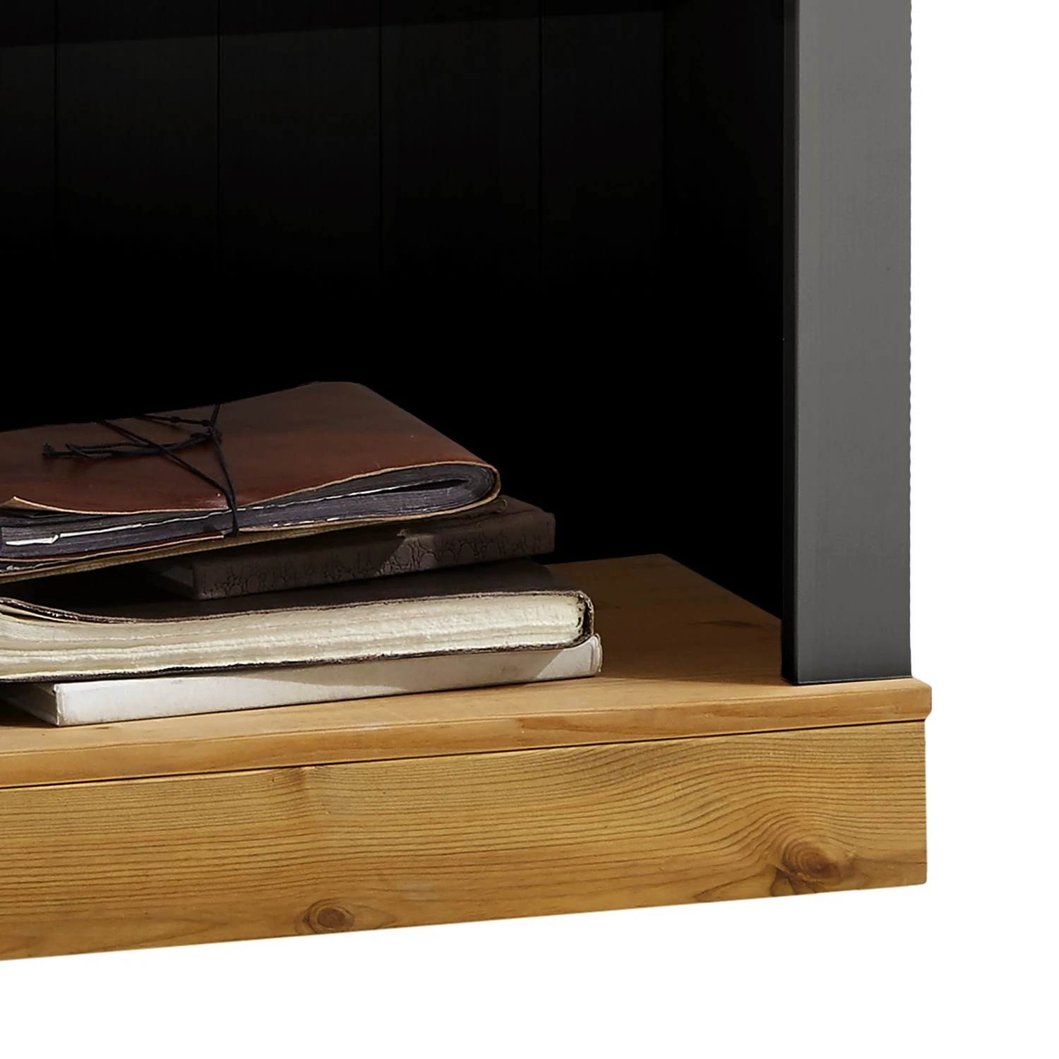 Maison Belfort Regal Bergen III - Kiefer Grau / Kiefer Laugenfarbig 6 Maison Belfort Regal Bergen III - Kiefer Grau / Kiefer Laugenfarbig – Bild 4