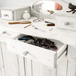 Maison Belfort Vertiko Narva - Kiefer Weiß -Möbel Verkäufe 2024 1000104519 210223 10290300487 DETAILS P000000001000104519