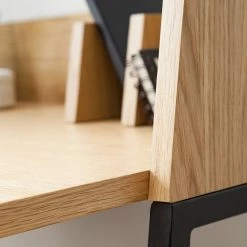 Mørteens Sekretär Hilo - Eiche / Schwarz -Möbel Verkäufe 2024 1000111510 200814 08201200014 DETAILS P000000001000111510