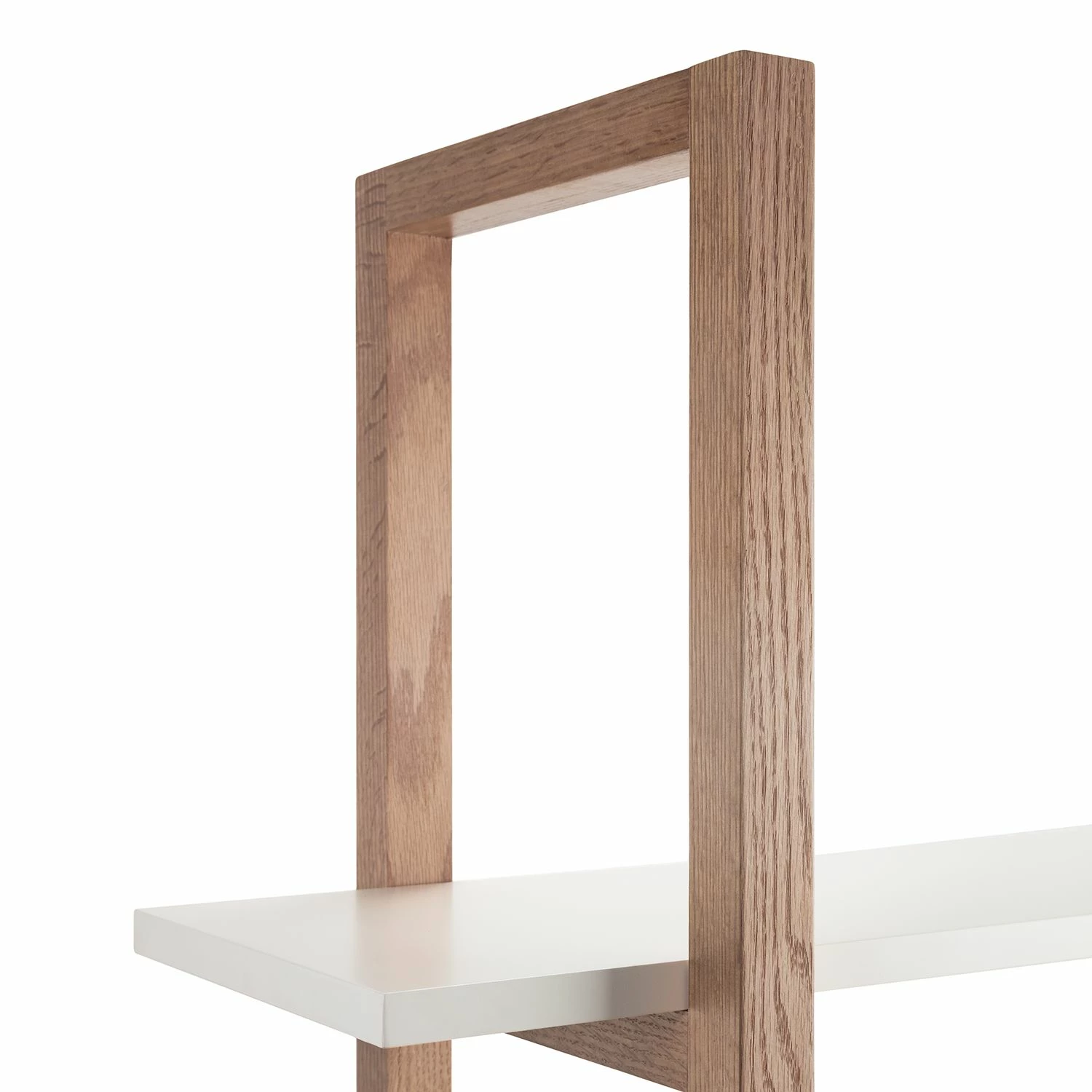 Mørteens Bücherregal Store I - Eiche teilmassiv - Weiß / Eiche 8 Mørteens Bücherregal Store I - Eiche teilmassiv - Weiß / Eiche – Bild 6