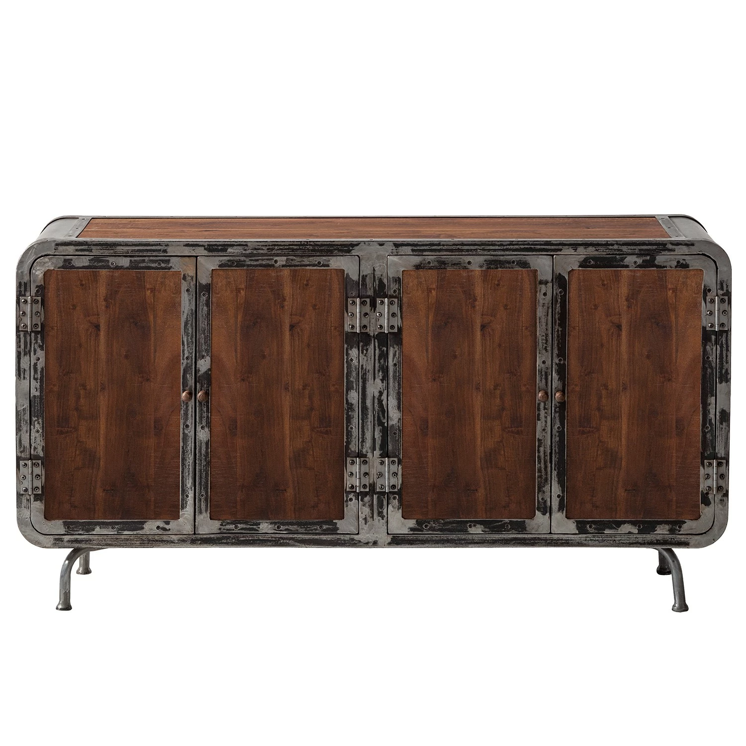 Ars manufacti Sideboard Wharton II - Akazie teilmassiv / Stahl 7 Ars manufacti Sideboard Wharton II - Akazie teilmassiv / Stahl – Bild 5