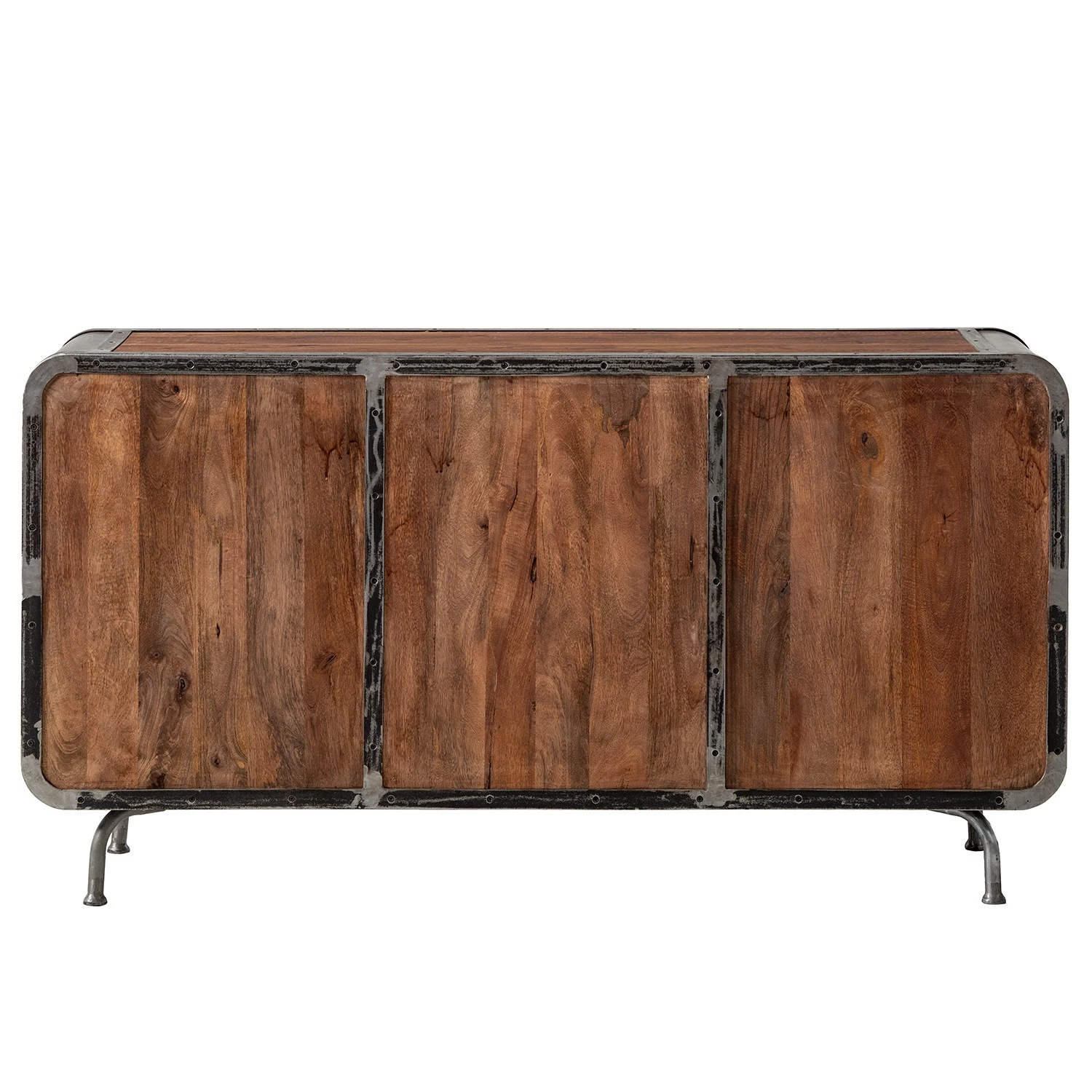 Ars manufacti Sideboard Wharton II - Akazie teilmassiv / Stahl 9 Ars manufacti Sideboard Wharton II - Akazie teilmassiv / Stahl – Bild 7