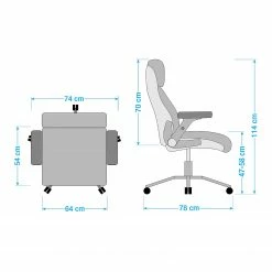 Fredriks Chefsessel Buda XXL - Kunstleder - Schwarz / Silber 31 Fredriks Chefsessel Buda XXL - Kunstleder - Schwarz / Silber -Möbel Verkäufe 2024 1000116983 181112 13501504 GALLERYIMAGES P000000001000116983