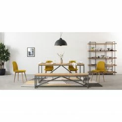 Ars manufacti Bücherregal Dharai I - Echtholzfurnier / Metall - Eiche / Silber -Möbel Verkäufe 2024 1000117164 181214 10380100004 MOOD GALLERYIMAGES P000000001000117164 mood