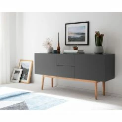 Mørteens Sideboard Lindholm III - Grau -Möbel Verkäufe 2024 1000119257 190214 13124600008 MOOD GALLERYIMAGES P000000001000119257 mood