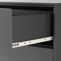 Mørteens Sideboard Lindholm V - Eiche teilmassiv - Grau / Eiche -Möbel Verkäufe 2024 1000119258 190206 08381800015 GALLERYIMAGES P000000001000119258