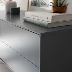 Mørteens Sideboard Lindholm V - Eiche teilmassiv - Grau / Eiche -Möbel Verkäufe 2024 1000119258 190214 13124700013 GALLERYIMAGES P000000001000119258