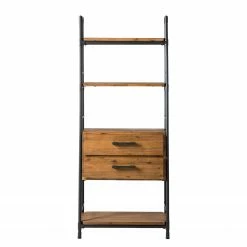 Ars manufacti Regal Atelier IV - Akazie massiv / Metall - Akazie Braun / Anthrazit -Möbel Verkäufe 2024 1000123167 180628 09471402 GALLERYIMAGES P000000001000123167