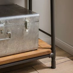 Ars manufacti Regal Atelier IV - Akazie massiv / Metall - Akazie Braun / Anthrazit -Möbel Verkäufe 2024 1000123167 180917 101123061 GALLERYIMAGES P000000001000123167