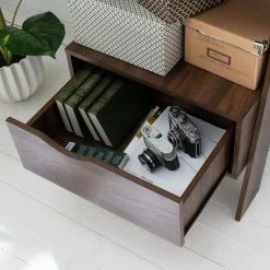 Mørteens Regal Gjora - Gummibaum teilmassiv - Walnuss -Möbel Verkäufe 2024 1000123440 190321 17262400004 GALLERYIMAGES P000000001000123440