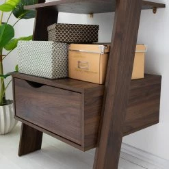 Mørteens Regal Gjora - Gummibaum teilmassiv - Walnuss -Möbel Verkäufe 2024 1000123440 190321 17262400005 GALLERYIMAGES P000000001000123440