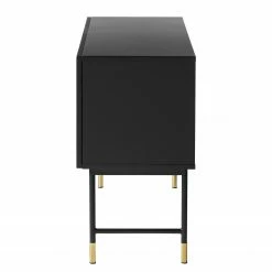 Studio Copenhagen Kommode Luuk - Matt Schwarz / Gold -Möbel Verkäufe 2024 1000123483 190201 08204300003 GALLERYIMAGES P000000001000123483