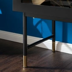 Studio Copenhagen Kommode Luuk - Matt Schwarz / Gold -Möbel Verkäufe 2024 1000123483 190320 10551100006 GALLERYIMAGES P000000001000123483