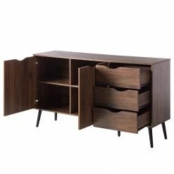 Mørteens Sideboard Gjora - Gummibaum teilmassiv - Walnuss -Möbel Verkäufe 2024 1000123698 190201 06504200013 GALLERYIMAGES P000000001000123698