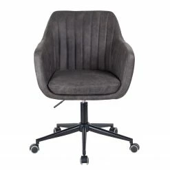 Mørteens Bürodrehstuhl Leedy - Kunstleder - Vintage Grau / Schwarz -Möbel Verkäufe 2024 1000123850 181030 16260126 GALLERYIMAGES P000000001000123850