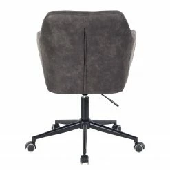 Mørteens Bürodrehstuhl Leedy - Kunstleder - Vintage Grau / Schwarz -Möbel Verkäufe 2024 1000123850 181030 16260228 GALLERYIMAGES P000000001000123850