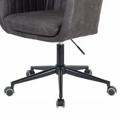 Mørteens Bürodrehstuhl Leedy - Kunstleder - Vintage Grau / Schwarz -Möbel Verkäufe 2024 1000123850 181030 16260230 GALLERYIMAGES P000000001000123850