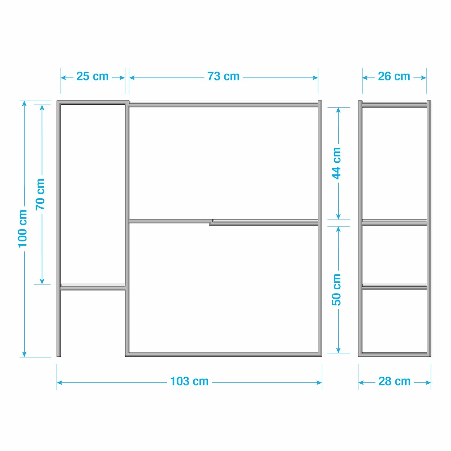 Red Living Regal Soltas - Akazie massiv / Metall - Akazie / Schwarz 7 Red Living Regal Soltas - Akazie massiv / Metall - Akazie / Schwarz – Bild 5