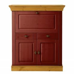 Maison Belfort Sekretär Bergen - Kiefer Rot / Kiefer Laugenfarbig -Möbel Verkäufe 2024 1000125642 211122 08323802228 DETAILS P000000001000125642